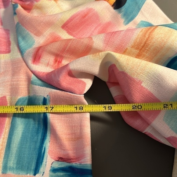 Traffic People True Wrap Geometric Pattern 70 s M - Picture 10 of 12